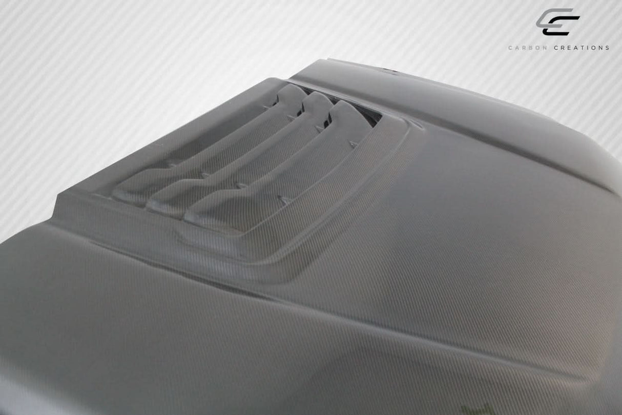 2008-2010 Ford Super Duty Raptor Look Hood - Carbon Fiber