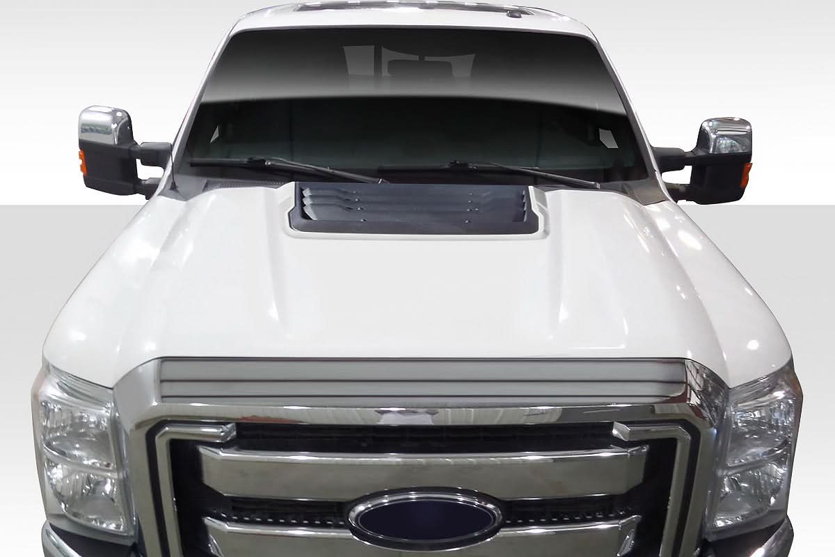 2011-2016 Ford Super Duty F250 F350 F450 Raptor Look Hood - FRP