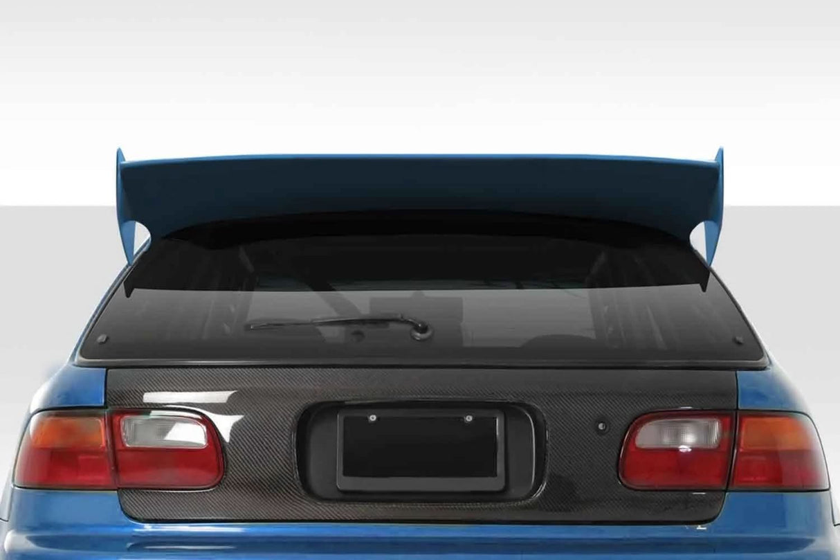 1992-1995 Honda Civic RBS Style Wing Spoiler 3 Piece - FRP