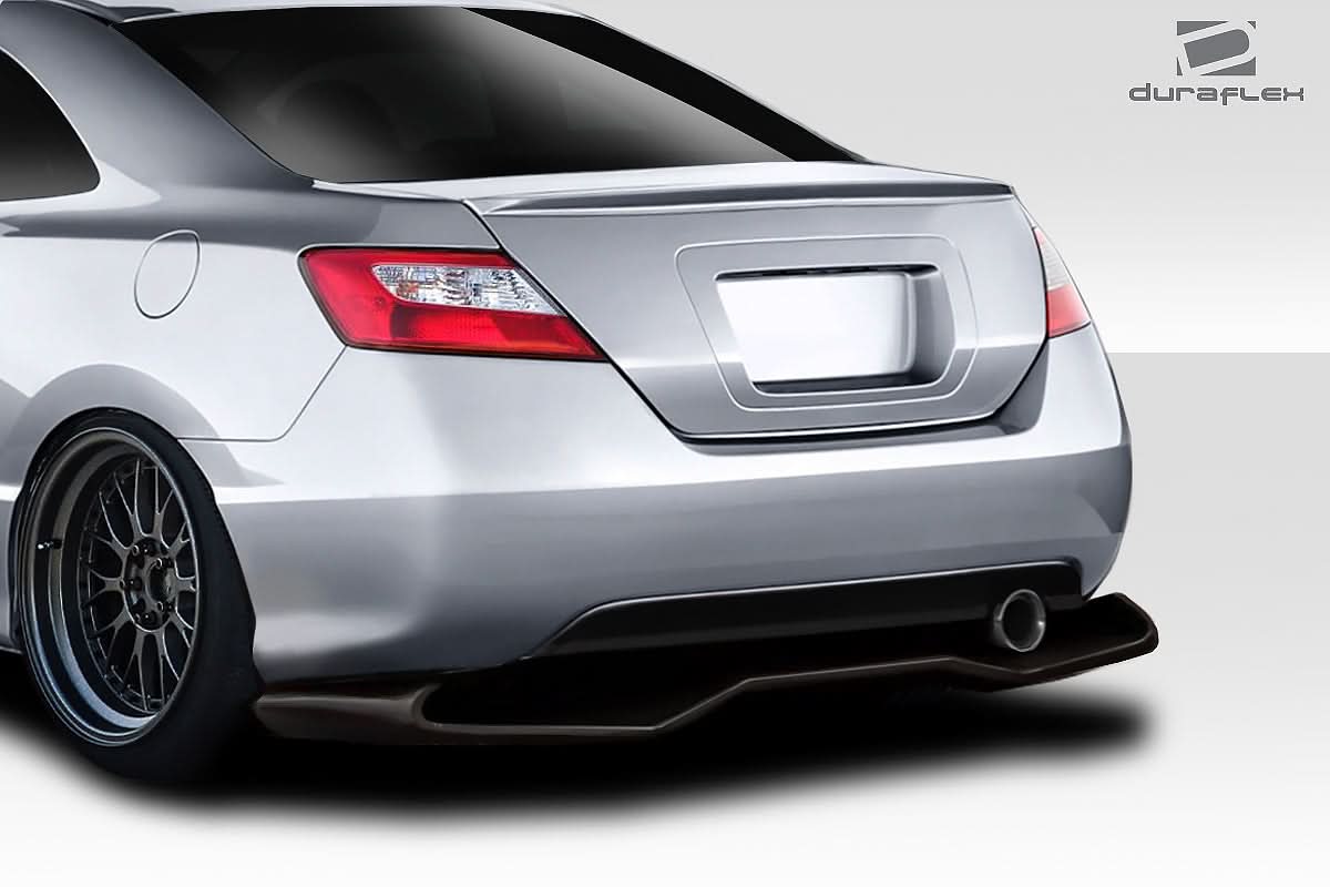2006-2011 Honda Civic 2DR VTX Style Rear Diffuser - FRP