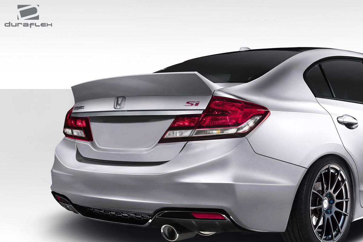 2012-2015 Honda Civic 4DR RBS Style Wing Spoiler - FRP