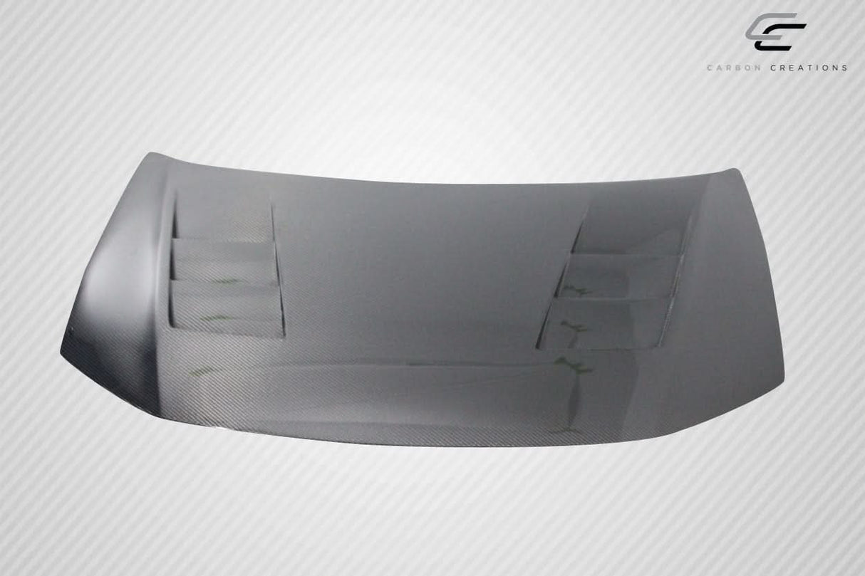 2012-2015 Honda Civic TS-1 Style Hood - Carbon Fiber