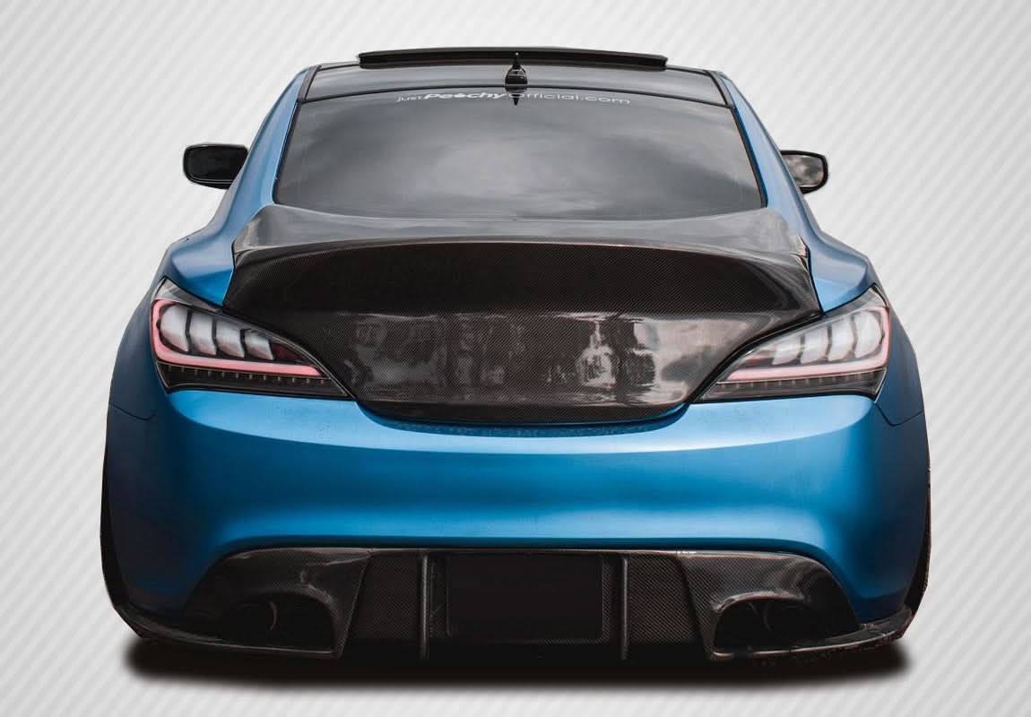 2010-2016 Hyundai Genesis Coupe Speedster Style Rear Diffuser - Dry Carbon