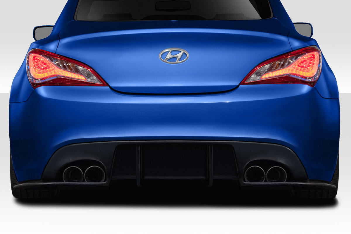 2010-2016 Hyundai Genesis Coupe Duraflex Speedster Rear Diffuser - 1 Piece