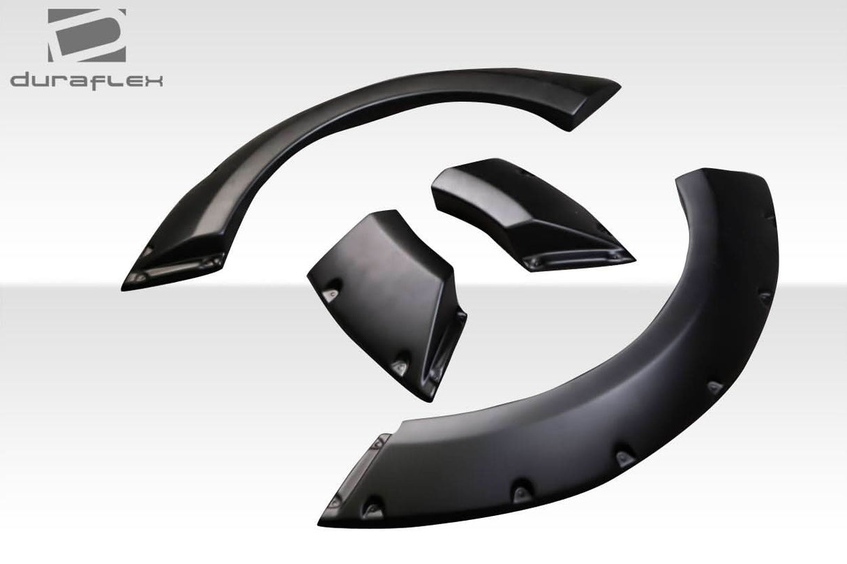 2012-2017 Hyundai Veloster Turbo Envision Style Rear Fender Flares - FRP