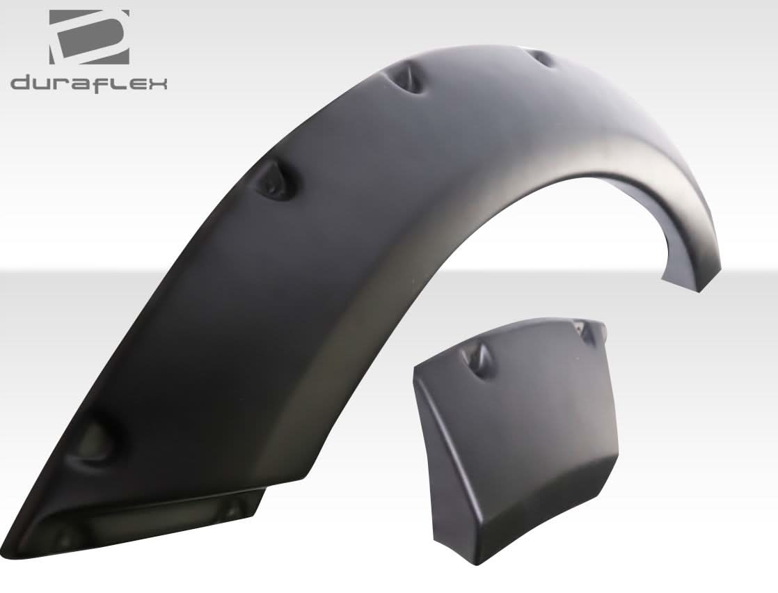 2012-2017 Hyundai Veloster Turbo Envision Style Rear Fender Flares - FRP