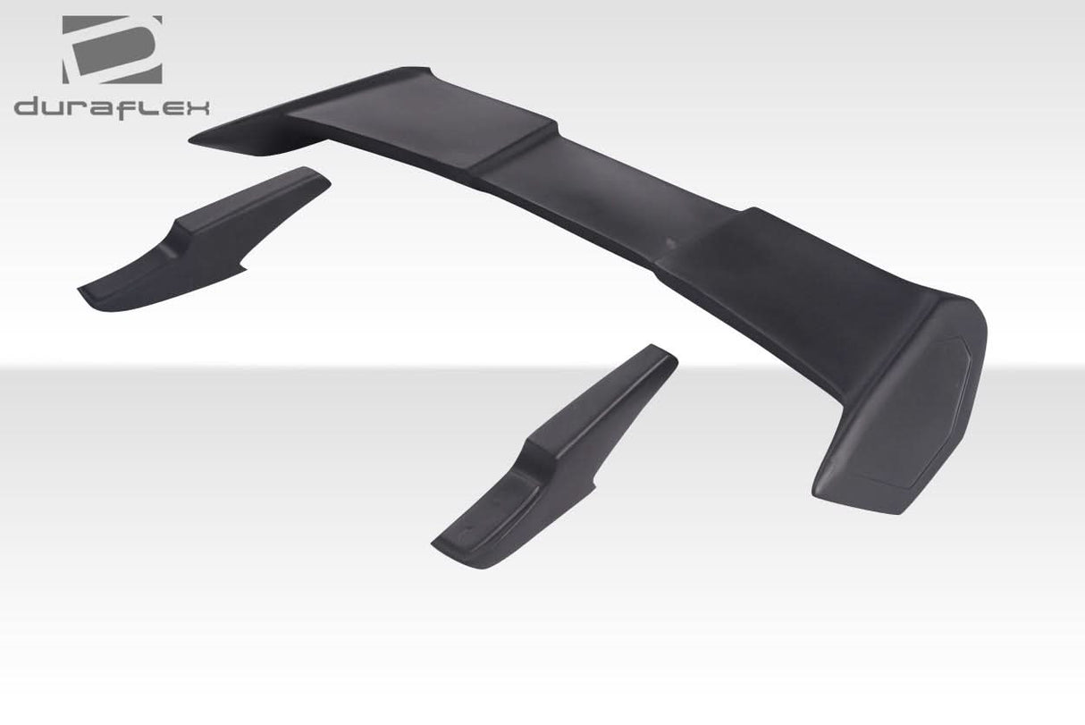 2012-2017 Hyundai Veloster Turbo MR Style Wing Spoiler - 3 Piece FRP