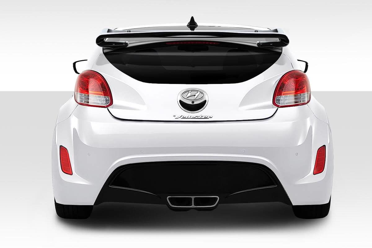 2012-2017 Hyundai Veloster Sequential Style Wing Spoiler - FRP