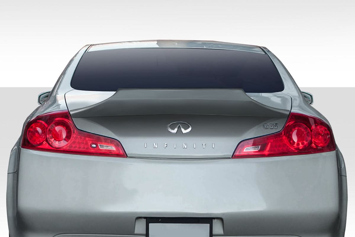 2003-2007 Infiniti G35 Visceral Style Wing Spoiler - 1 Piece - FRP