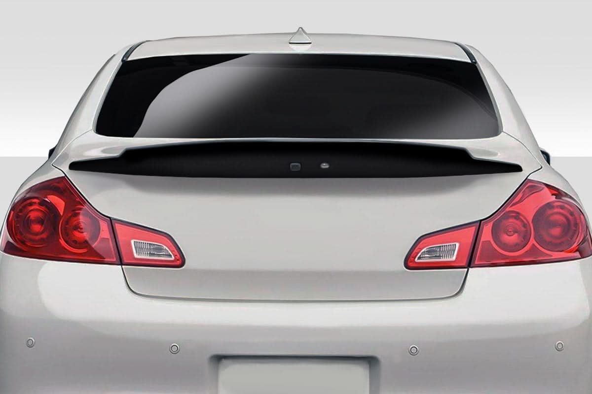 2007-2013 Infiniti G Sedan R-Tech Style Rear Wing Trunk Spoiler - FRP