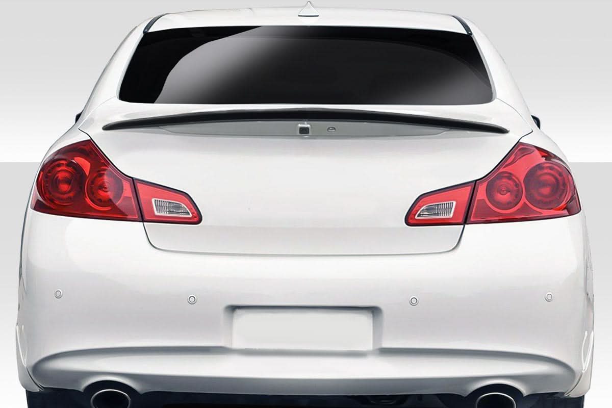 2007-2015 Infiniti G Sedan VIP Style Wing Spoiler - 1 Piece - FRP