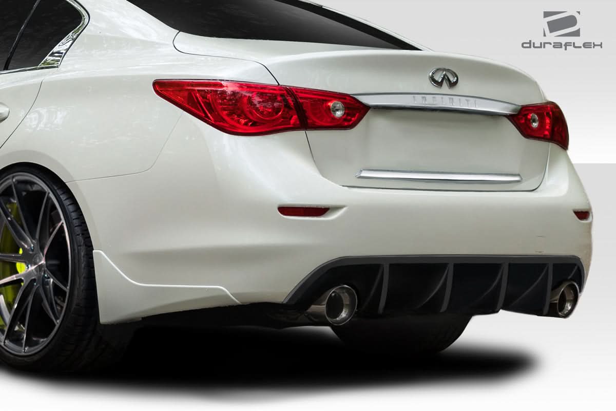 2014-2017 Infiniti Q50 VIP Style Rear Diffuser - FRP