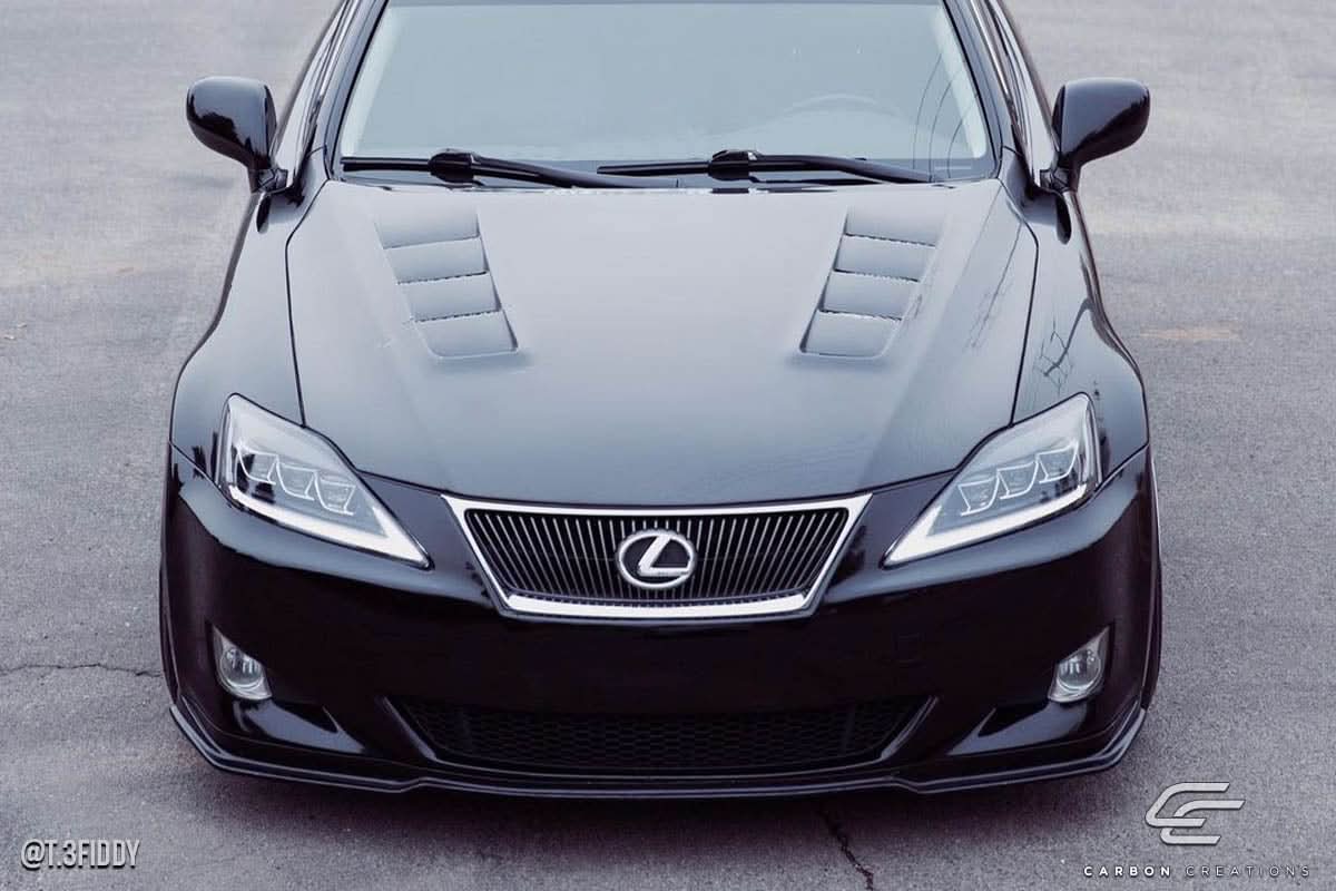 2006-2013 Lexus IS250/IS350 DriTech TS-2 Style Hood - Carbon Fiber