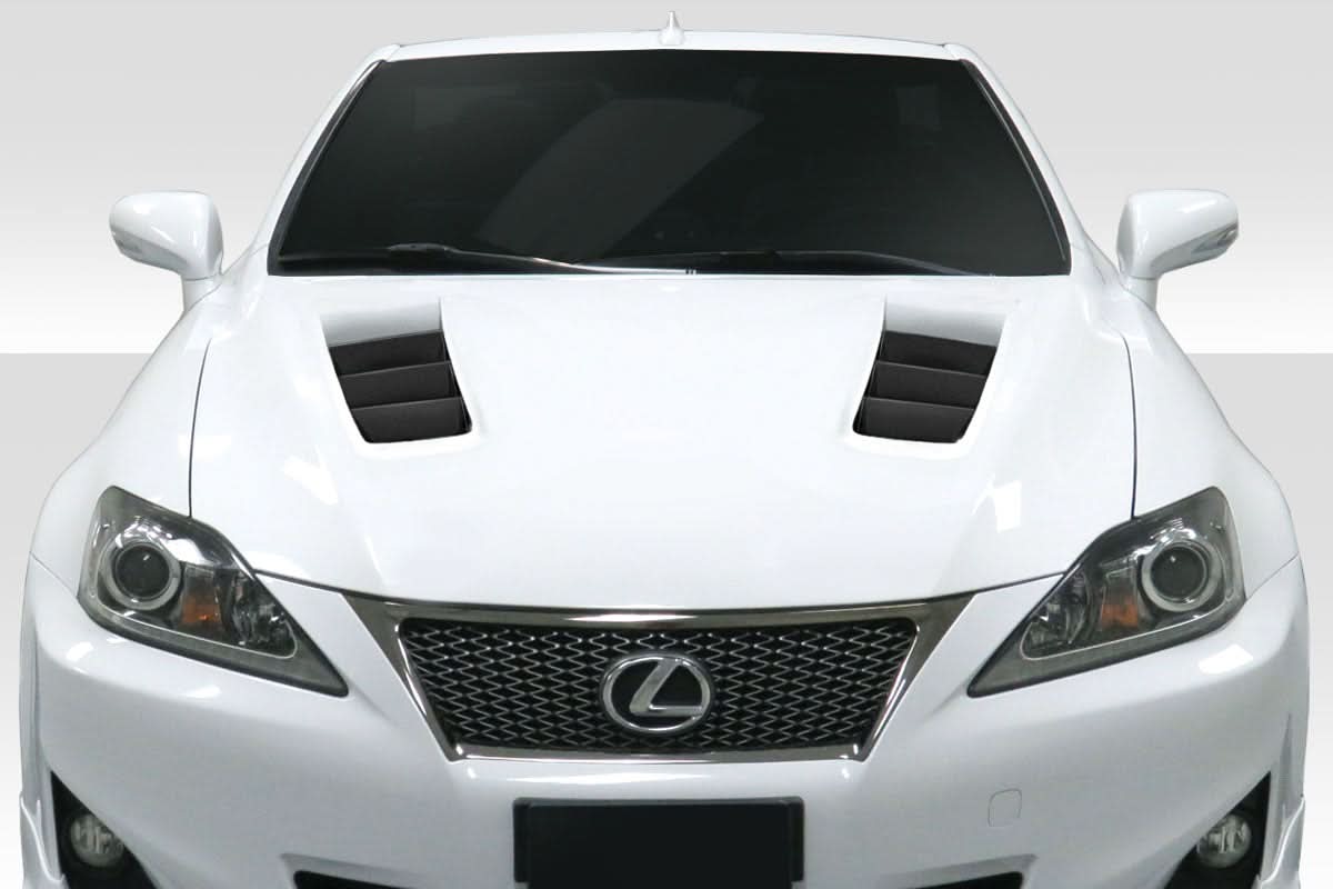 2006-2013 Lexus IS Series TS-2 Style Hood - 1 Piece - FRP