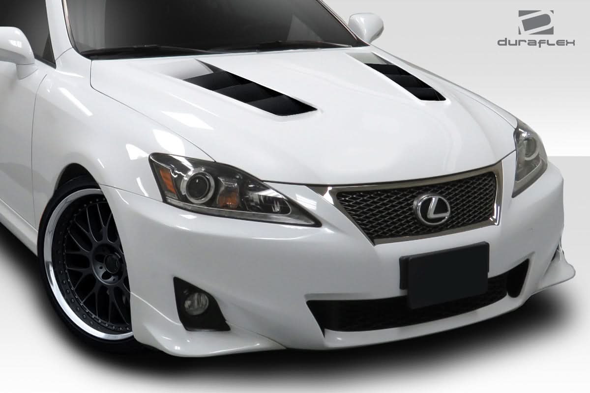 2006-2013 Lexus IS Series TS-2 Style Hood - 1 Piece - FRP