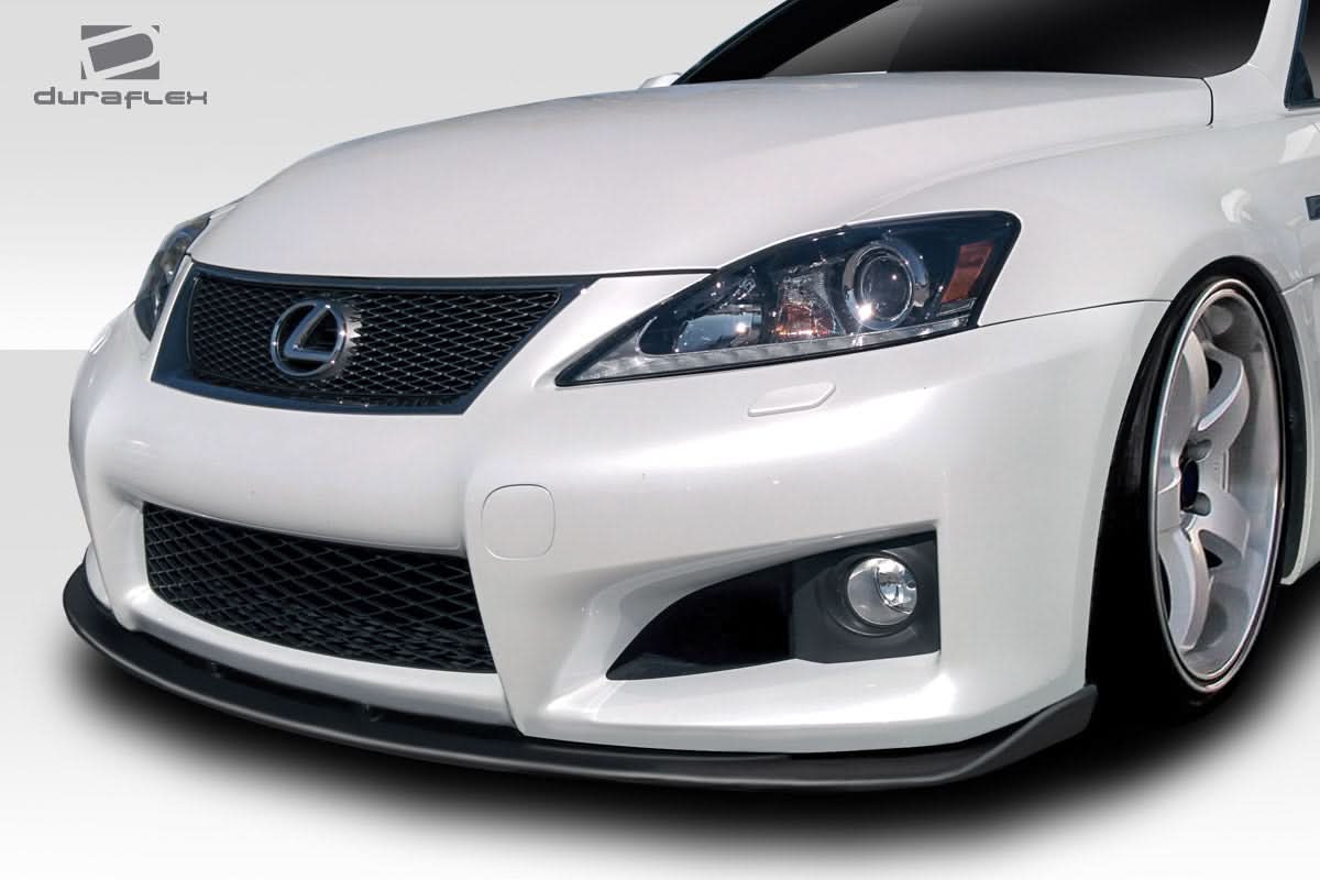 2008-2014 Lexus IS-F Luxion Style Front Lip Splitter - FRP
