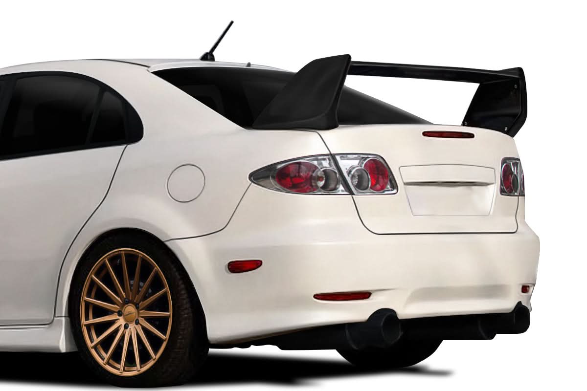 2003-2008 Mazda 6 Evo 8 Look Wing Spoiler - 3 Piece - FRP