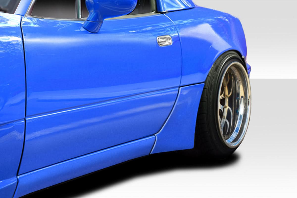 1990-1997 Mazda Miata Pro Garage Style Fender Corner Flare Cap - 2 Piece