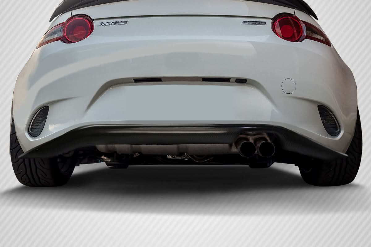2016-2025 Mazda Miata C-Speed Style Rear Lip - Dry Carbon