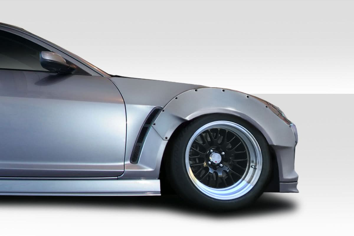 2004-2008 Mazda RX-8 RBS Style 40mm Front Fender Flares - FRP