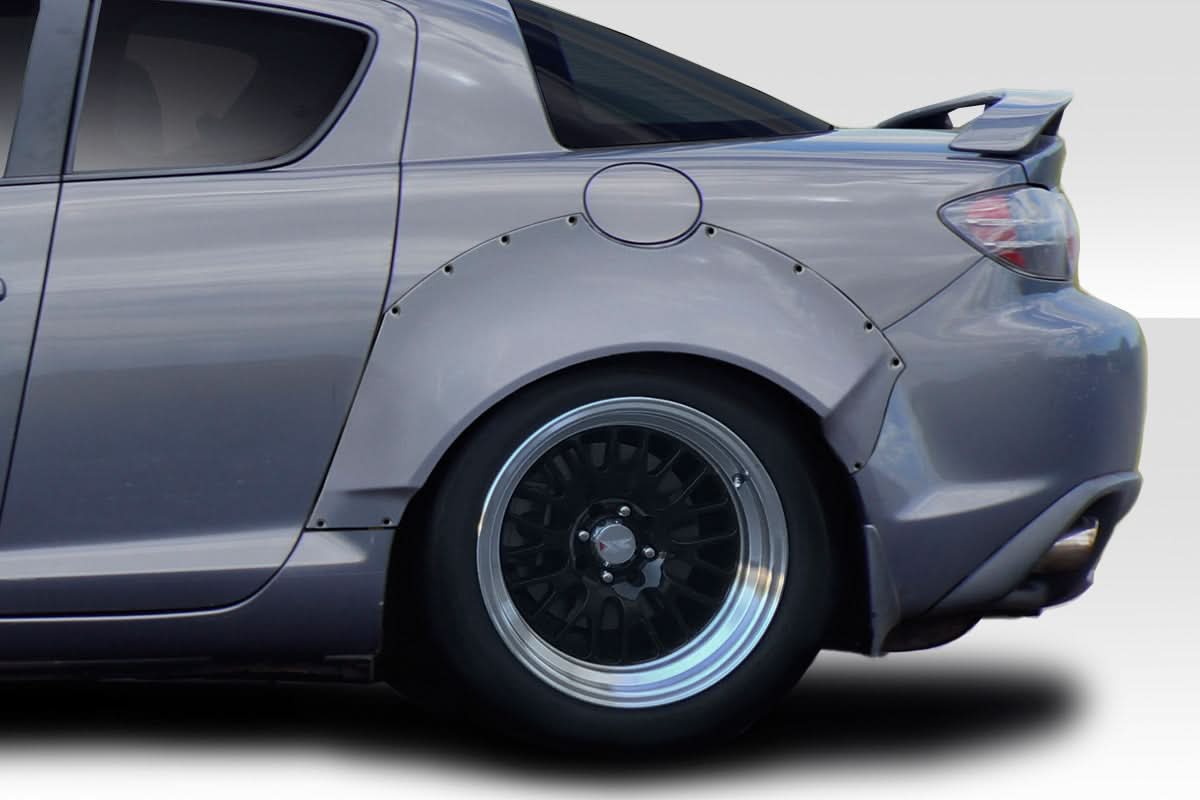2004-2011 Mazda RX-8 RBS Style Rear Fender Flares - FRP