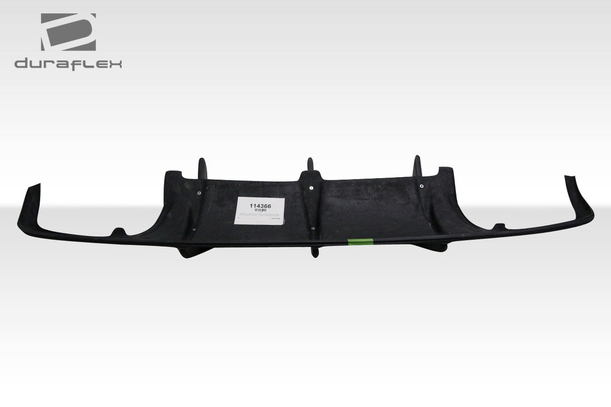 2008-2011 Mercedes C Class / C63 W204 Duraflex Super Fin Rear Diffuser - 1 Piece ( fits AMG Bumper only )