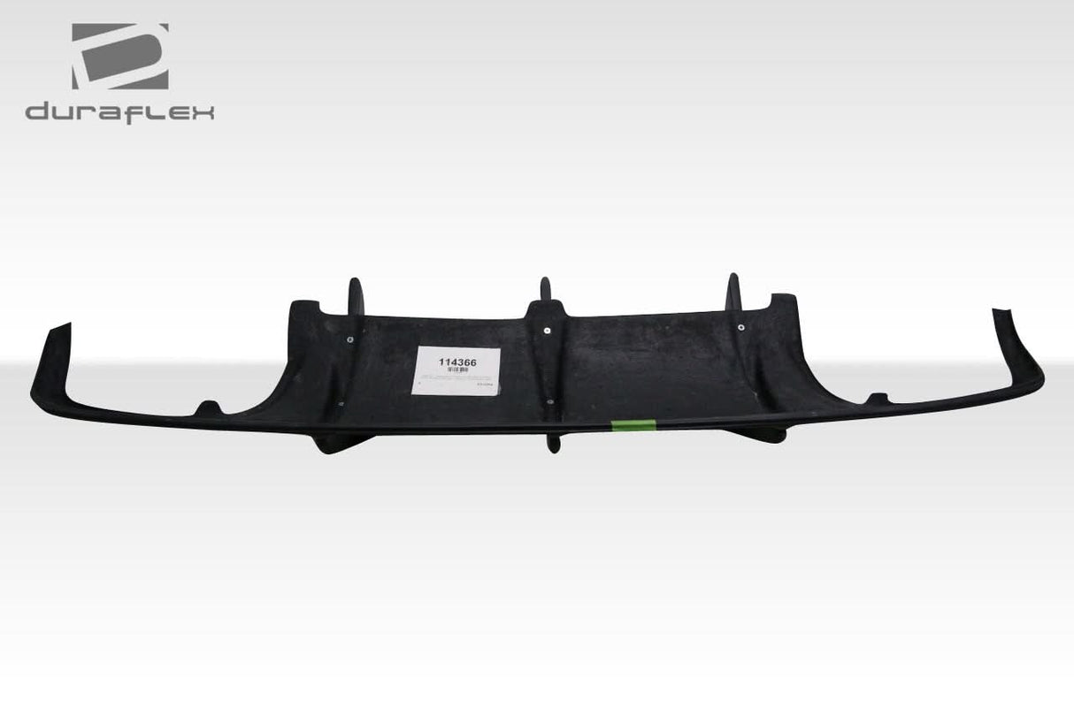 2008-2011 Mercedes C Class Super Fin Style Rear Diffuser - FRP