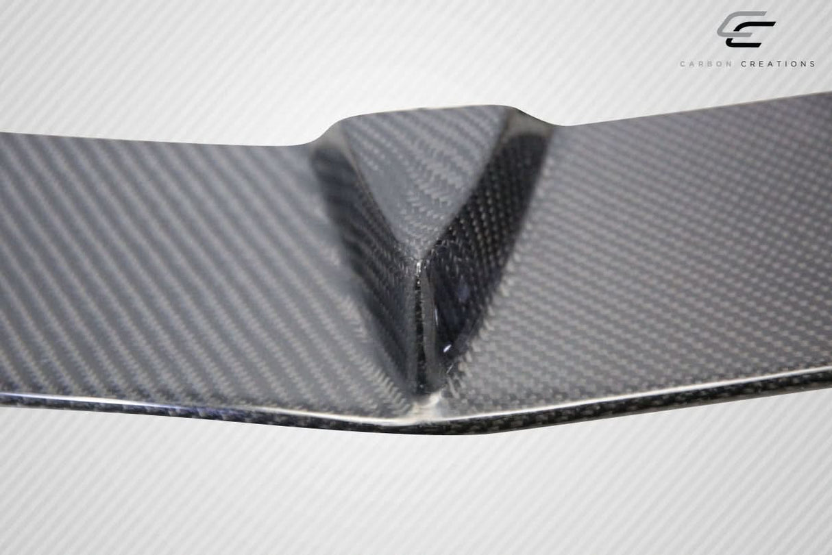 2015-2021 Mercedes C Class Fortune Style Front Lip - Carbon Fiber