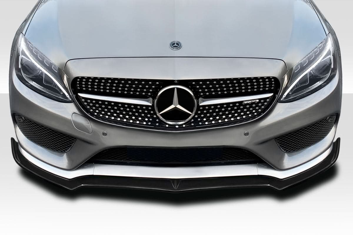 2015-2021 Mercedes C Class Fortune Style Front Lip - FRP