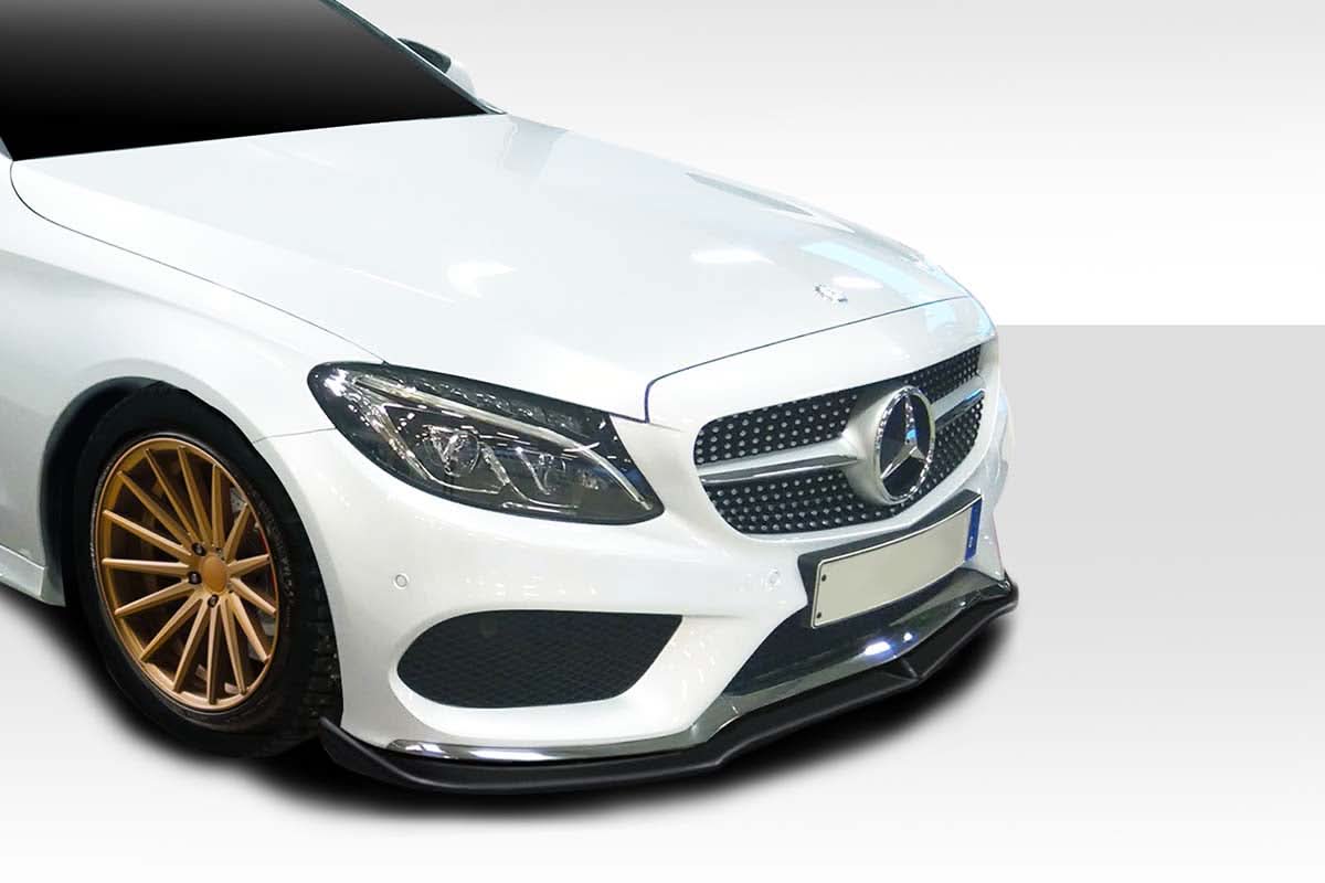 2015-2021 Mercedes C Class Fortune Style Front Lip - FRP