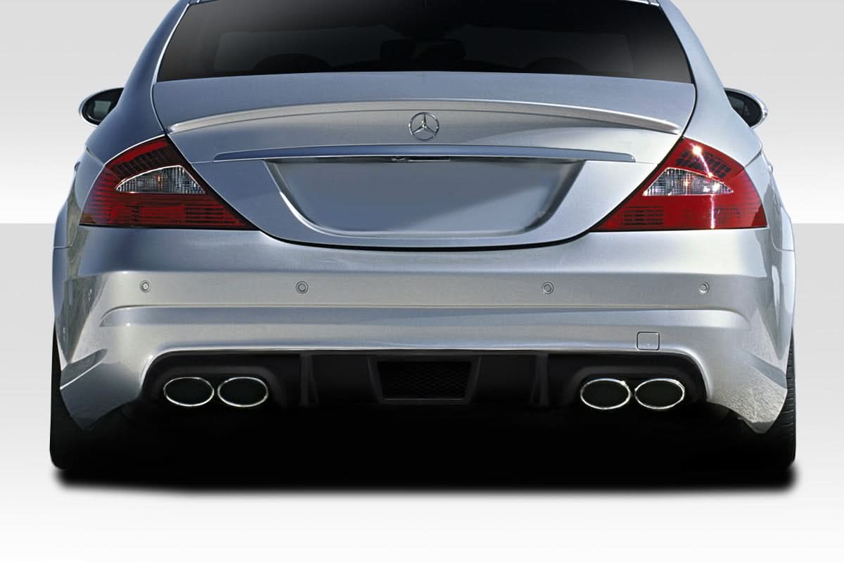 2006-2011 Mercedes CLS L Sport Style Rear Diffuser - FRP