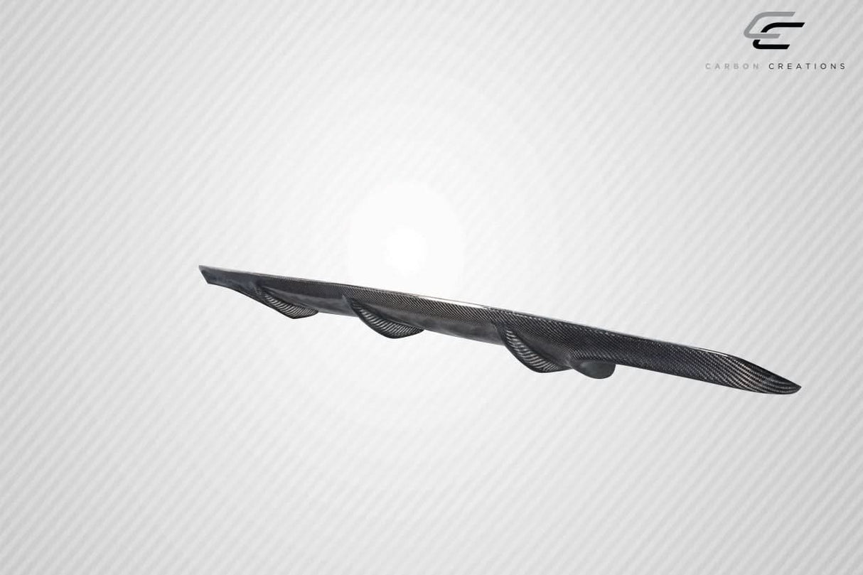 2003-2006 Mercedes E55 W211 Carbon Creations L Sport Rear Diffuser - 1 Piece