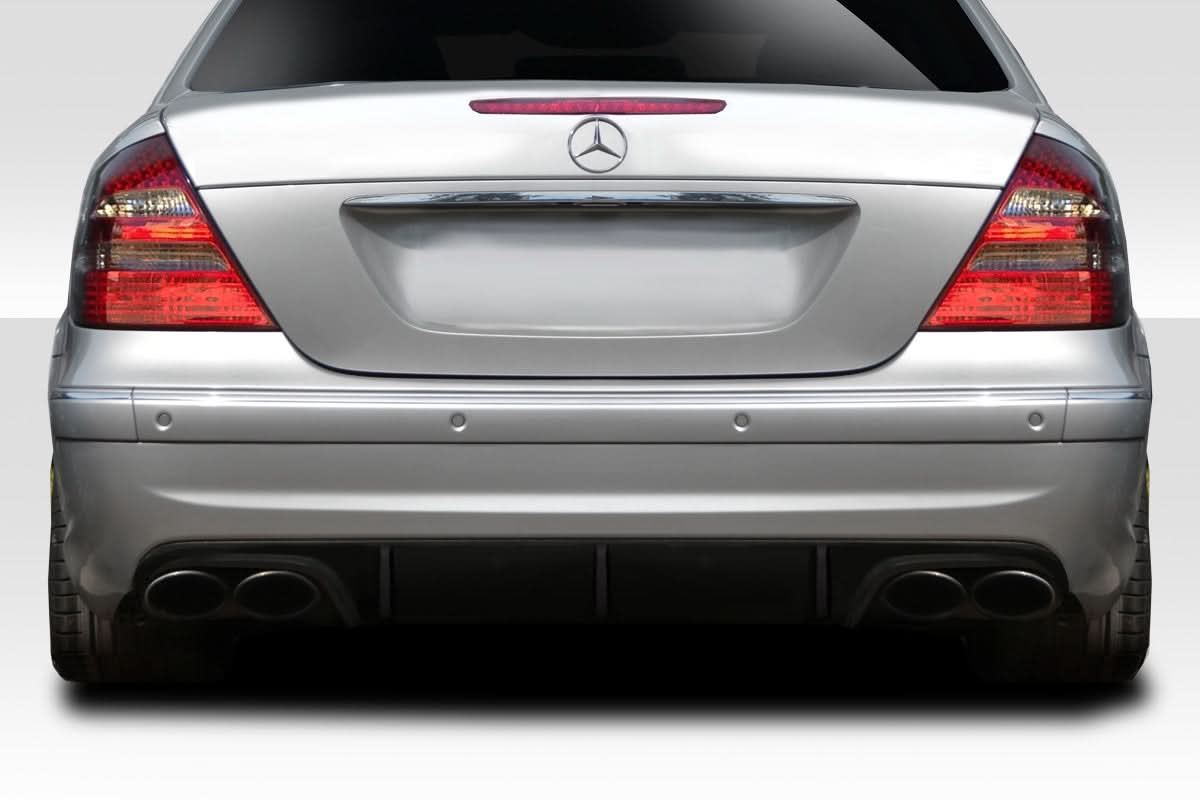 2003-2006 Mercedes E55 W211 L Sport Style Rear Diffuser - FRP