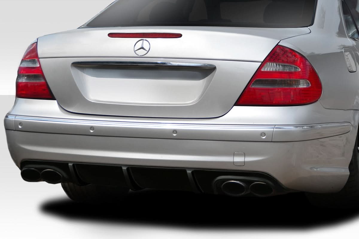 2003-2006 Mercedes E55 W211 L Sport Style Rear Diffuser - FRP