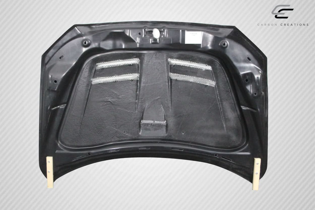 2008-2017 Mitsubishi Lancer D Spec Style Hood - Carbon Fiber