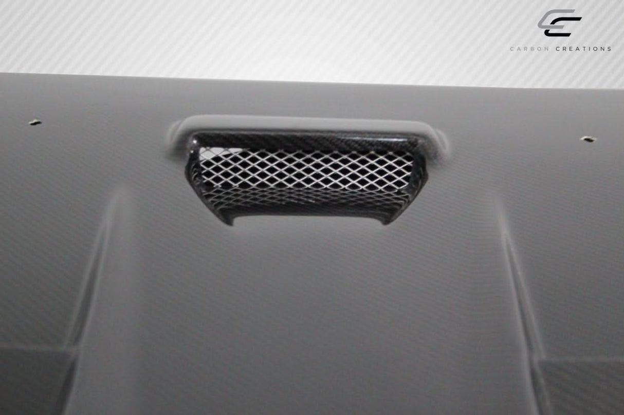 2008-2017 Mitsubishi Lancer D Spec Style Hood - Carbon Fiber