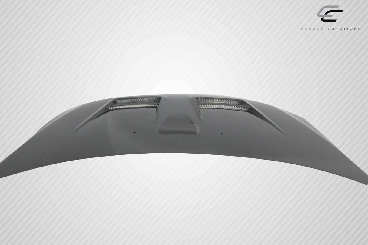 2008-2017 Mitsubishi Lancer D Spec Style Hood - Carbon Fiber