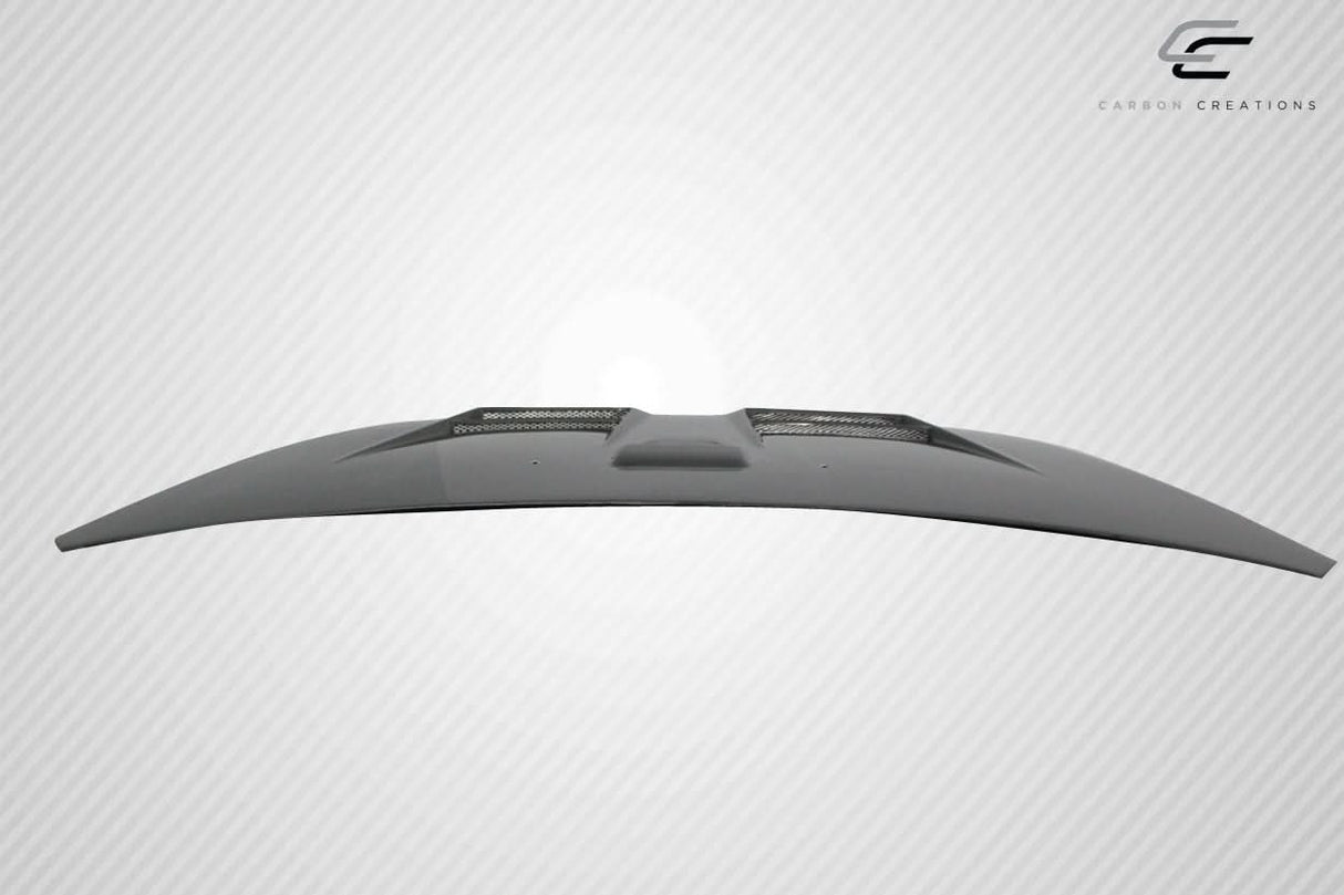2008-2017 Mitsubishi Lancer D Spec Style Hood - Carbon Fiber