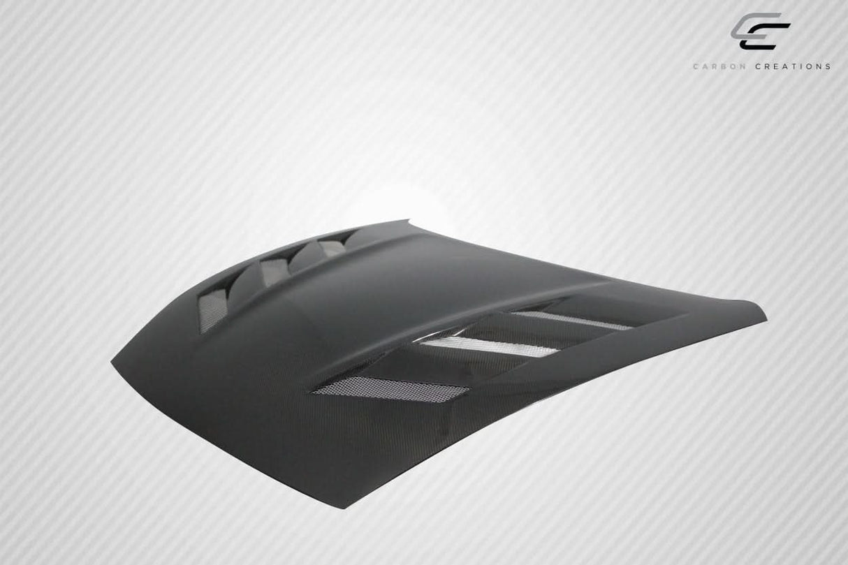 2009-2020 Nissan 370Z AM-S Style Hood - Carbon Fiber