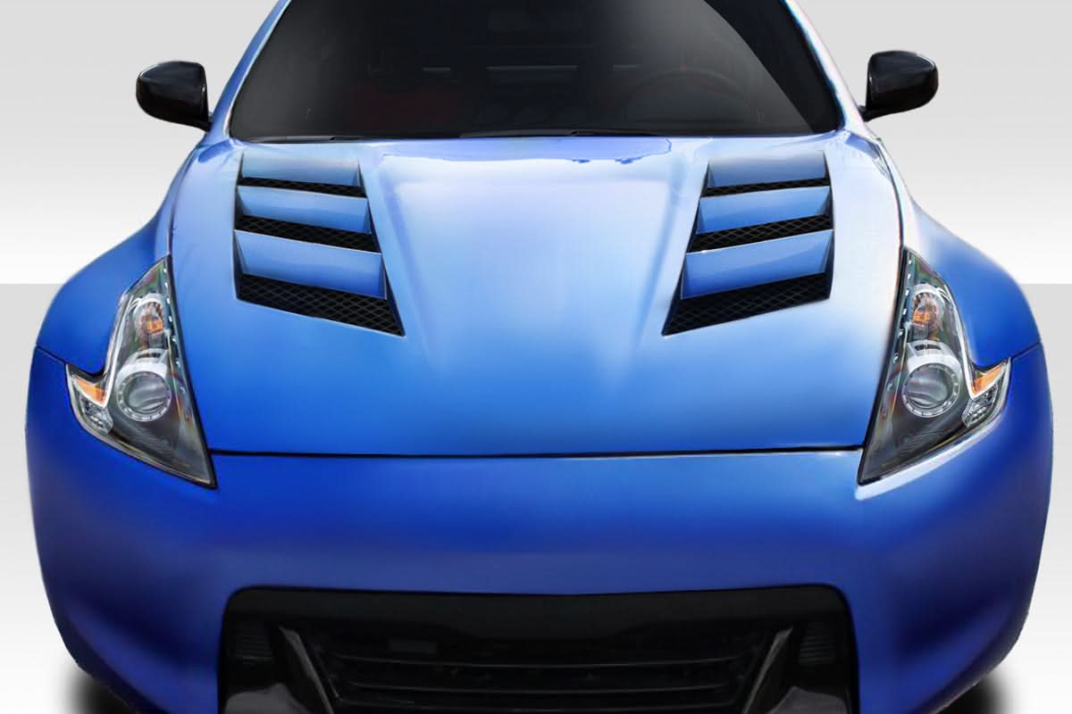 2009-2020 Nissan 370Z AM-S Style Hood - 1 Piece - FRP