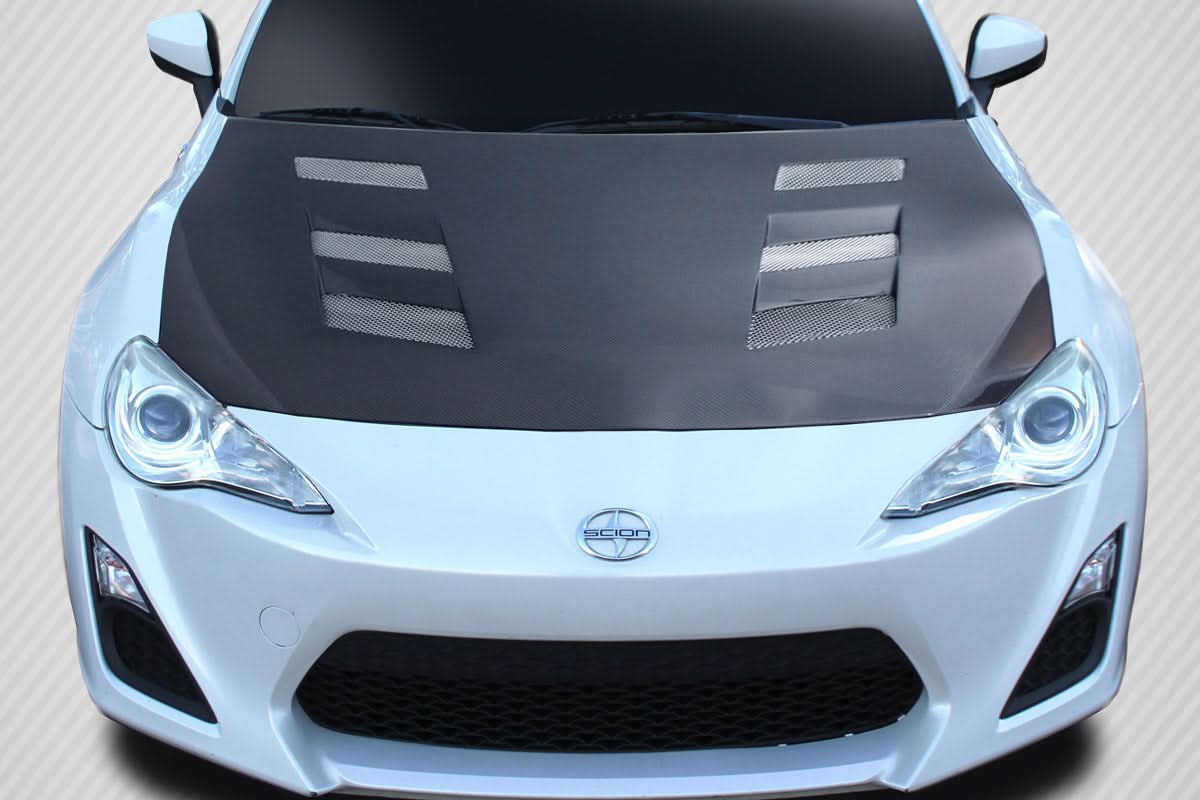 2013-2020 Toyota 86 AM-S Style Hood - Carbon Fiber