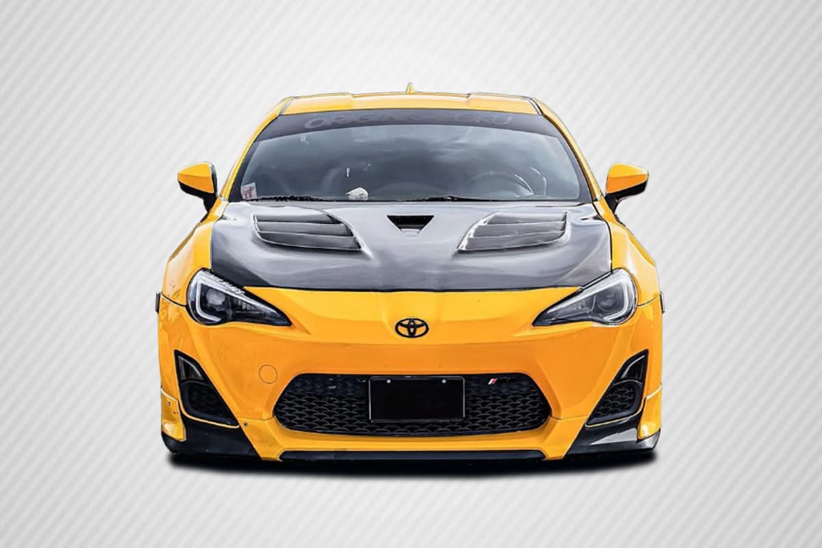 2013-2020 Toyota 86 VRS Style Hood - Carbon Fiber