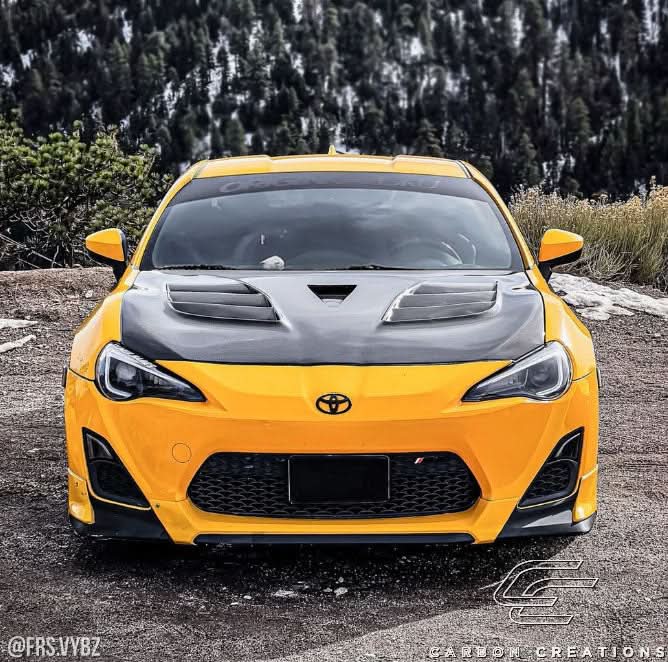 2013-2020 Toyota 86 VRS Style Hood - Carbon Fiber