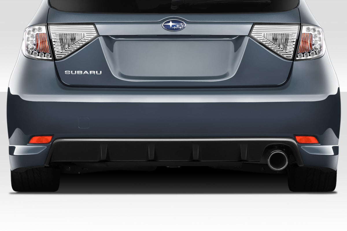 2008-2010 Subaru Impreza WRX HB Backstop Style Rear Diffuser - FRP