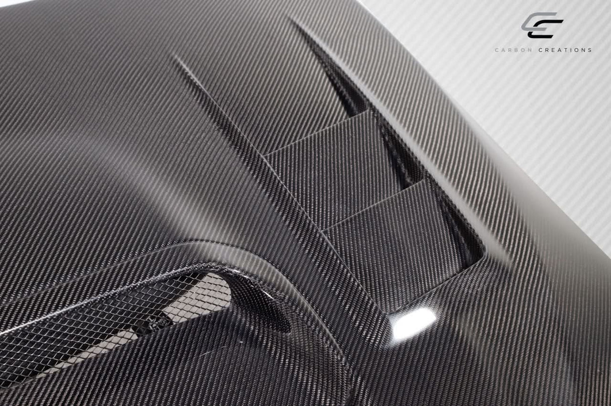 2015-2021 Subaru WRX C-1 Style Hood - Carbon Fiber