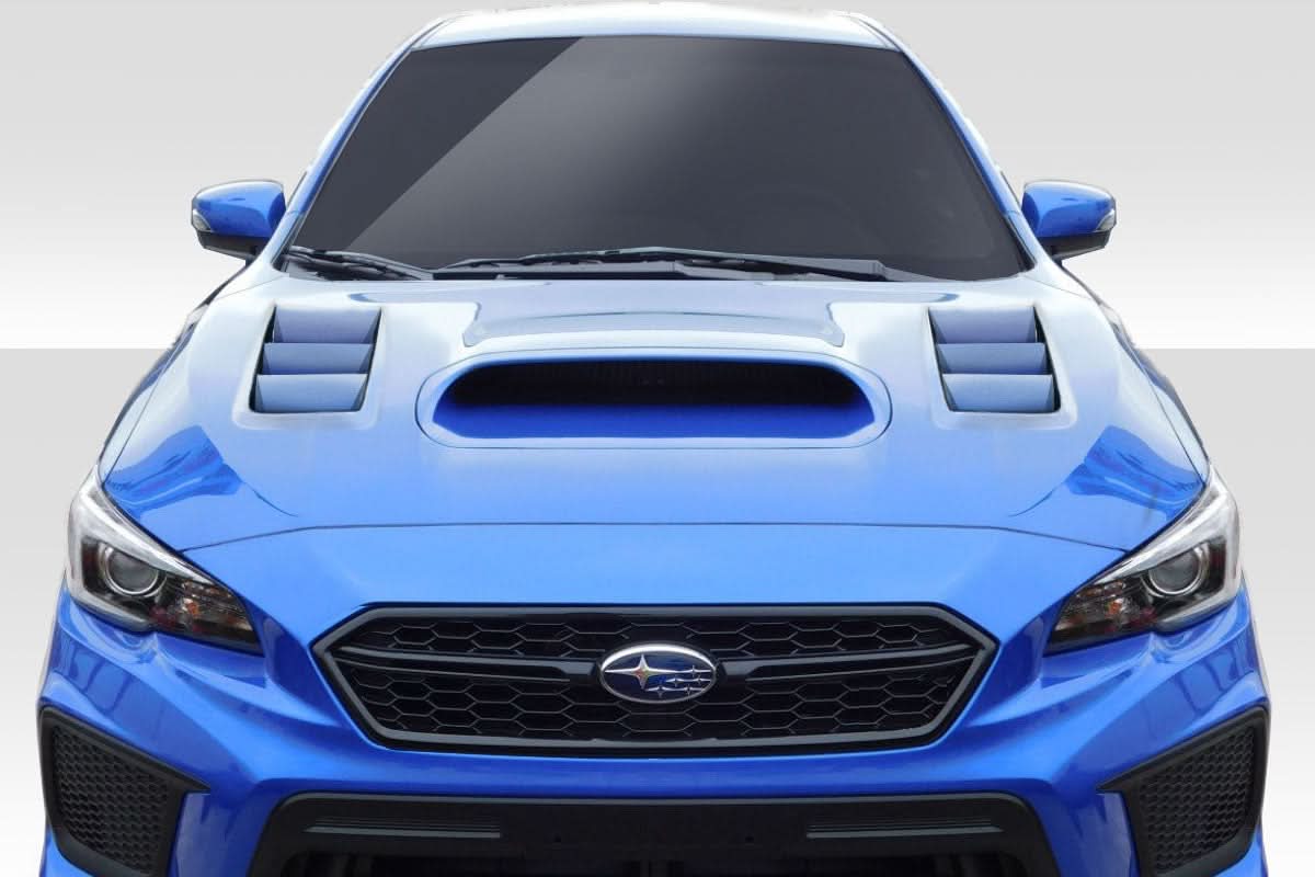 2015-2021 Subaru WRX C-1 Style Hood - 1 Piece - FRP
