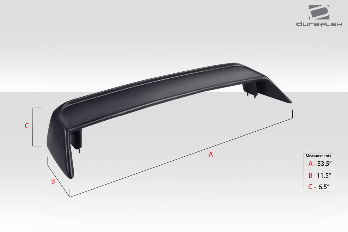 Universal Skyline R32 Look Wing Spoiler - 1 Piece - FRP