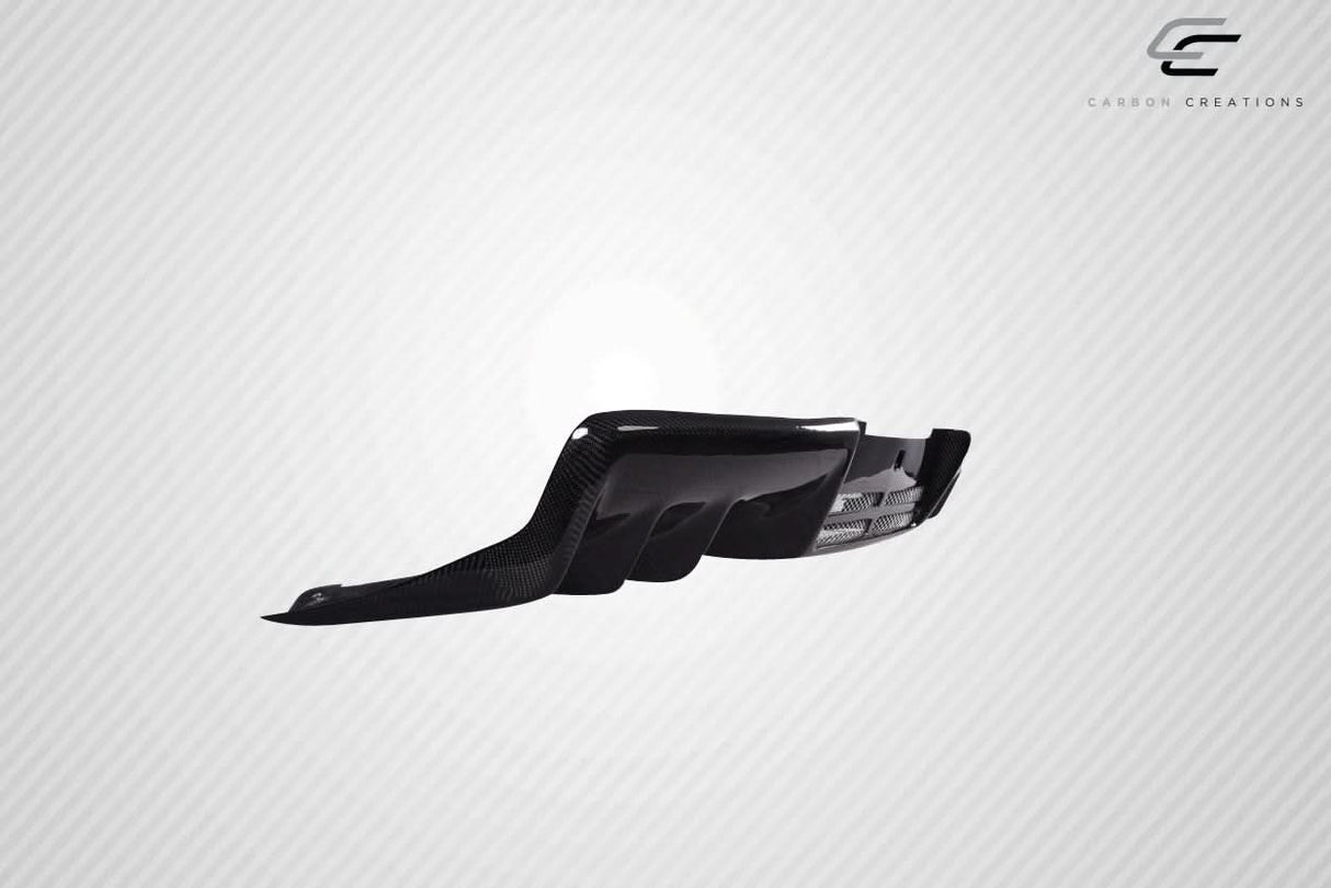 2008-2015 Mitsubishi Lancer Evo X DriTech OEM Look Rear Diffuser - Carbon Fiber
