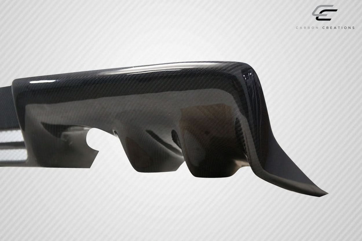 2008-2015 Mitsubishi Lancer Evo X DriTech OEM Look Rear Diffuser - Carbon Fiber