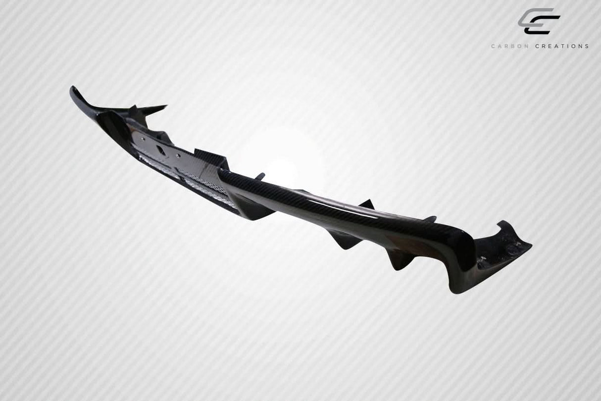 2008-2015 Mitsubishi Lancer Evo X DriTech OEM Look Rear Diffuser - Carbon Fiber